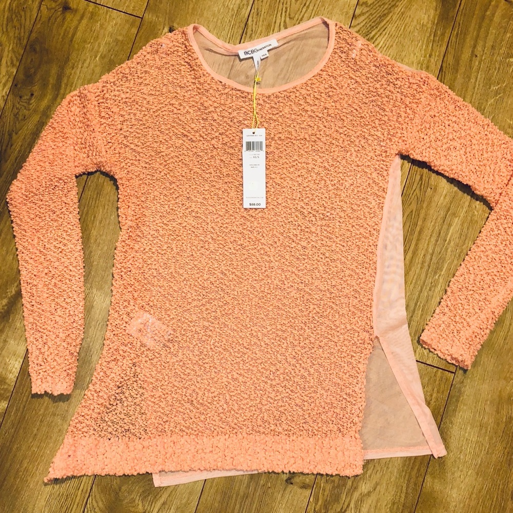 BCBGeneragion long sleeve top xs/s